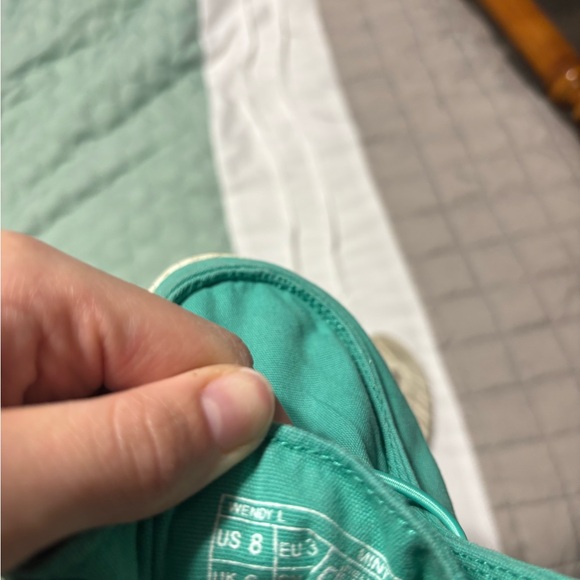 Hey Dude Teal Slip-On Shoes - Picture 3 of 3